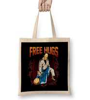 Free Hugs BJJ Jiu Jitsu Pun Awesome Martial Arts Bez Çanta Uzun Saplı