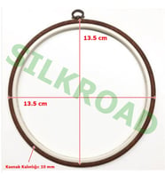 Nurge No:2 Yuvarlak Plastik Pano Kasnağı - 13.5cm - 10mm NO:2