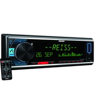 Reiss Audio RS MX88DSP App Control/Usb/Dsp/BT/Multicolor/FM/Aux/4x51W 4 Amfi Çıkışlı Oto Teyp (Siyah)
