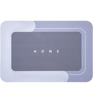 Paspası-Süper Emici-Kaymaz Tabanlı Banyo Ve Abdest Paspası Kare Mavi 50 * 70