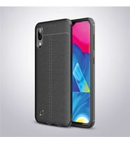 Lexroo Galaxy M10 Kılıf Niss Silikon Kılıf - Siyah