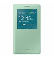 Galaxy Note 3 Neo N7500 ile Uyumlu S View Cover Kılıf Yeşil EF-CN750BMEGWW