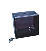 Tipbox - Bahşiş Kutusu Füme 17x11xh15cm