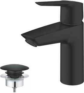 Grohe Start Quickfix Lavabo Bataryası, S-Boyut, Su Tasarruflu, Mat Siyah, 235512432 (Çok Renkli)