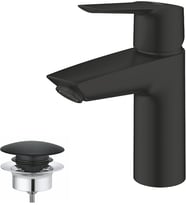 Grohe Start Quickfix Lavabo Bataryası, S-Boyut, Su Tasarruflu, Mat Siyah, 235512432 (Çok Renkli)