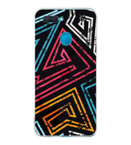 PrintiFy Oppo AX7 Uyumlu Kamera Korumalı Eskitme Tasarımlı Şeffaf Silikon Kılıf
