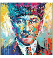 ATATÜRK TEMALI, 24 FARKLI RESİM İLE AHŞAP TAKI VE SAKLAMA KUTULARI, CAM ÜZERİNE LAZER ÇİZİM, DEKORATİF KUTU