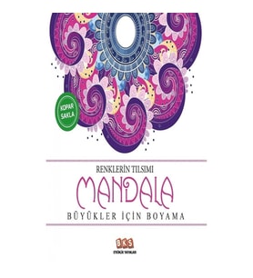 Renklerin Tılsımı Mandala - Büyükler için Boyama