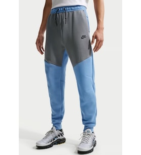 Nike Tech Fleece Slim Fit Men’s Track Jogger Pants Erkek Dar Kesim Eşofman Altı Mavi Gri