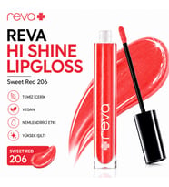 Işıltılı Dudak Parlatıcısı - Hi-shine Lip Gloss Sweed Red - No: 206 - Vegan & Temiz Içerik