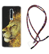 Oppo Reno 2Z 4 Lite 4 Pro 5 6 7 A31 Kılıf Boyun Asklı Rasta Silikon Leon 1323
