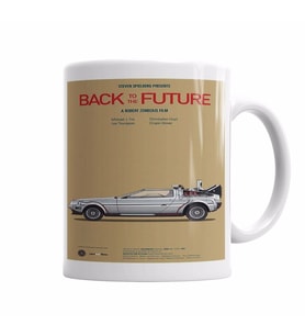 Back To The Future Kupa Bardak Porselen