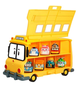 Robocar Poli Okul Otobüsü Figür Kutusu