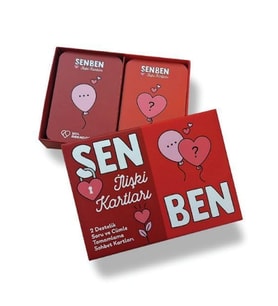 Sen Ben İlişki Kartları (Krem)