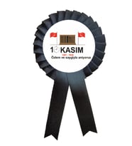 10 kasım atatürk saten kokart 10 adet