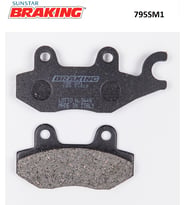 YARI METALİK FREN BALATASI / PEUGEOT / SATELIS (NİSSİN KALİPER) / 250cc / ÖN & A