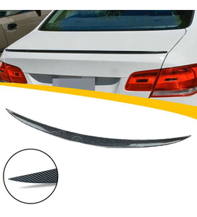 Bmw E92 Coupe M3 Bagaj Üstü Spoiler Parlak Siyah Spoyler Plastik İthal