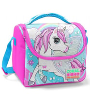 Coral High Pembe Mavi Pegasus Okul Beslenme Çantası