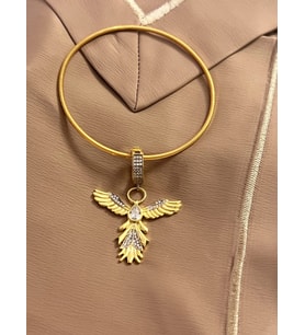 Peri Model Ajda Bilezik 925 Ayar Gümüş Charm