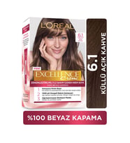L'Oréal Paris Excellence Creme Saç Boyası - 6.1 Küllü Açık Kahve