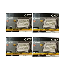 Cata CT-4658 50W 6500K (Beyaz Işık) Led Projektör (4 Adet)