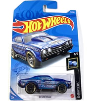 Hot Wheels, '69 Chevelle Mavi, X-Raycers 1/5, 77/250