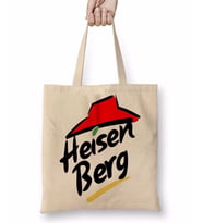 Heisenberg Breaking Bad Logo Pizza Bez Çanta Uzun Saplı