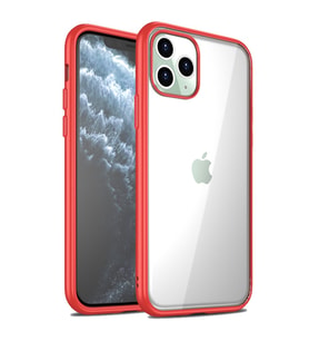 BİKAPAK ELIT SHINE IPHONE 11 PRO MAX KAPAK (Koyu Kırmızı)