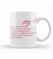 Anneler Günü Annelere Hediye 042 Kupa Bardak Porselen