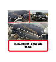 Renault Laguna 3 (2008-2015) 3d Torpido Koruma Kılıfı - Koruyucu Halı Kaplama / A3d/ 3d