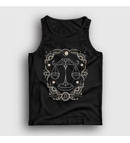Presmono Unisex Siyah Libra Zodiac Hediye Terazi Burcu Atlet 527641tt