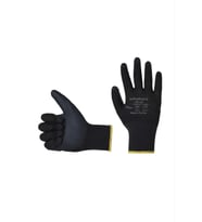Activehand PU101 Poliüretan Kaplamalı İş Eldiveni 101 Kaymaz Koruyucu (Siyah)