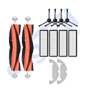 XİAOMİ MOP 2 ULTRA – X10 Uyumlu 2 Ana Fırça 4 Yan Fırça 4 Filtre 2 Mop PKT-iasgf0001285