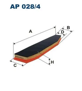 FILTRON AP0284 Hava Filtresi 13713428558