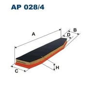 FILTRON AP0284 Hava Filtresi 13713428558