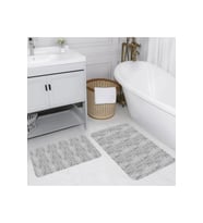 Eliana Home Baskılı 2'li Banyo Paspas Takımı RVG5166