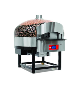 Empero EMP.SPO.02-D-BB-LPG Dijital Pizza Fırını Döner Tabanlı Gazlı Kahverengi-siyah Lpg