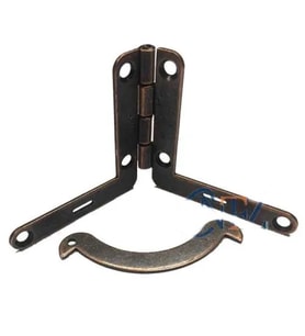 Makaslı Menteşe - 16x36x76mm, Oksit, 100 Adet