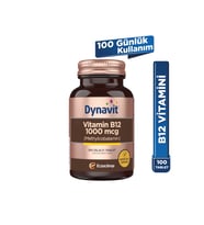 Dynavit Vitamin B12 1000 mcg 100 Dilaltı Tablet – Methylcobalamin - Hafıza & Enerji