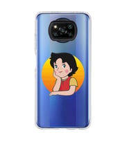 Poco X3 Pro / X3 NFC Uyumlu Heidi Tasarımlı Şeffaf Telefon Kılıfı
