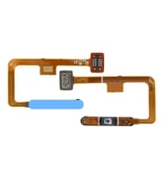 Xiaomi Mi 11 Lite 5g Uyumlu On Off Yan Tuş Parmak İzi Filmli M2101K9G (Mavi)