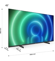 Philips 43PUS7506 43'' (108 cm) 4K UHD LED Smart TV
