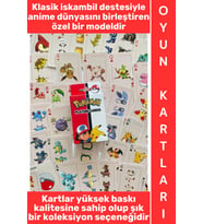 #Oyun Premium Kalite Kolay Yıpranmaz Suya Yırtılmaya Dayanıklı Koleksiyon Anime Karakter Figür Nosta