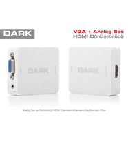 DARK DK-HD-AVGAXHDMI VGA to HDMI + Audio ÇEVİRİCİ