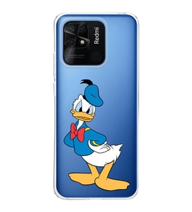 Redmi 10c  Kapak Donald Duck Tasarımlı Şeffaf  Kılıf