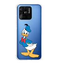 Redmi 10c  Kapak Donald Duck Tasarımlı Şeffaf  Kılıf