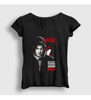 Presmono Kadın Siyah Killer Dexter T-Shirt 188591tt
