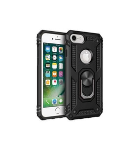 Apple iPhone 7 Uyumlu Kılıf Zore Vega Kapak (Siyah)