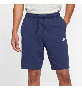 Nike Club Erkek pamuklu şort (Lacivert)