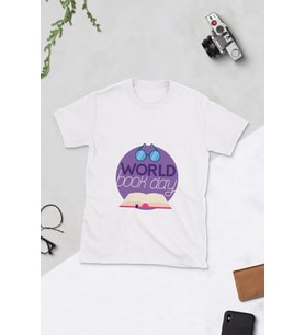 Dünya Okuma Yazma Günü Tasarımlı T-shirt